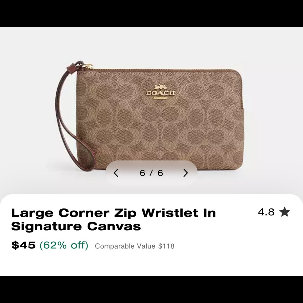 Coach Wallet - Picture 3 of 5